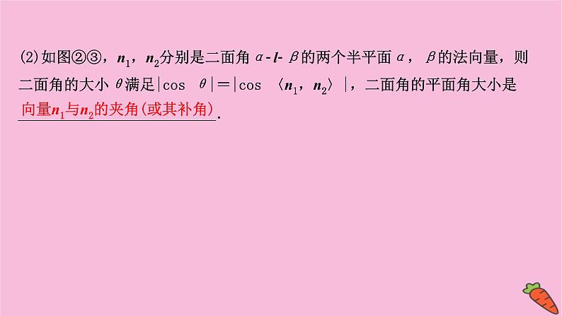 2022版高考苏教版数学（江苏专用）一轮课件：第八章 第七节 利用空间向量求空间角07