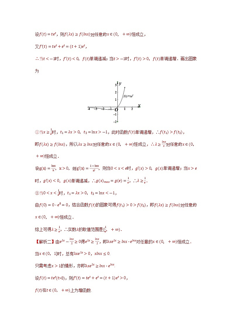 专题15 跨阶同构-2022年高考数学优拔尖必刷压轴题（选择题、填空题）（新高考地区专用）02
