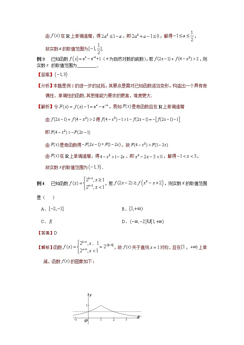 专题02 函数的奇偶性与单调性-2022年高考数学优拔尖必刷压轴题（选择题、填空题）（新高考地区专用）02