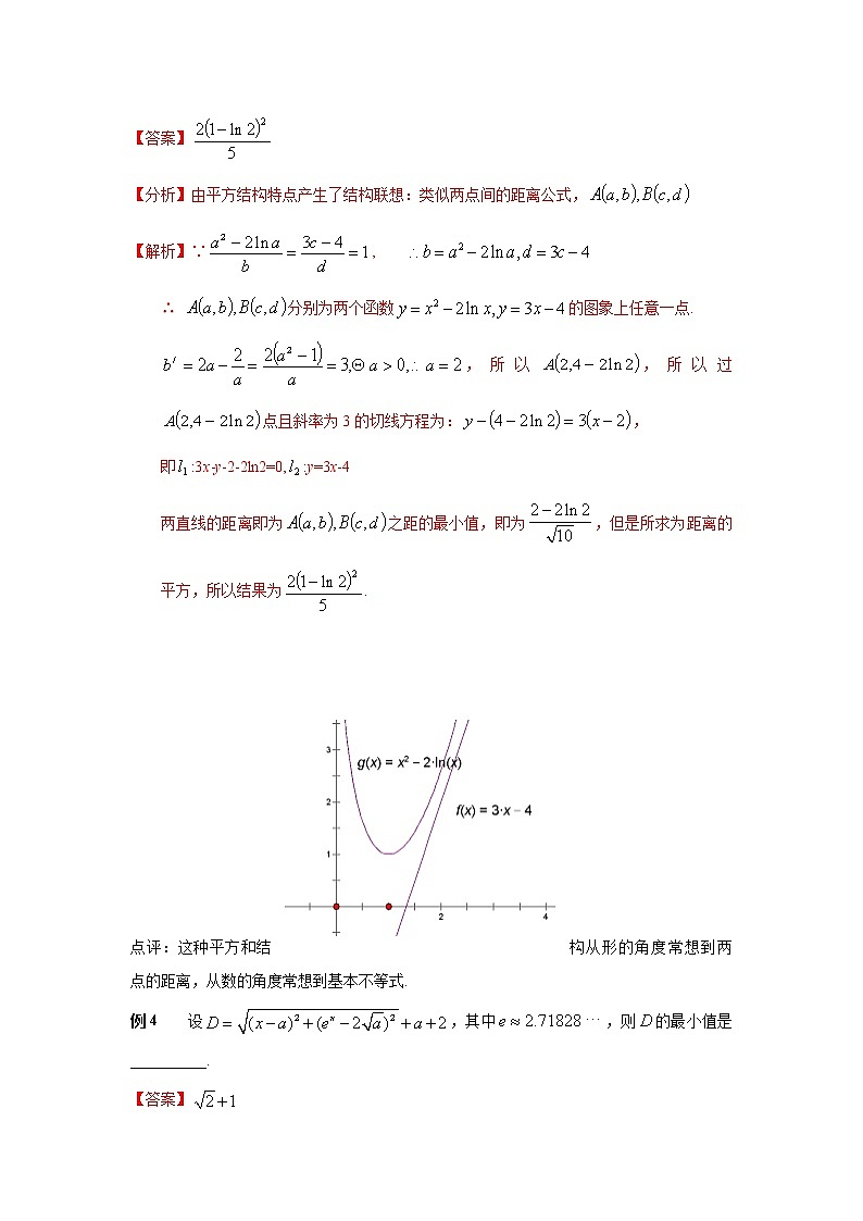 专题36 构造形求最值类问题-2022年高考数学优拔尖必刷压轴题（选择题、填空题）（新高考地区专用）03