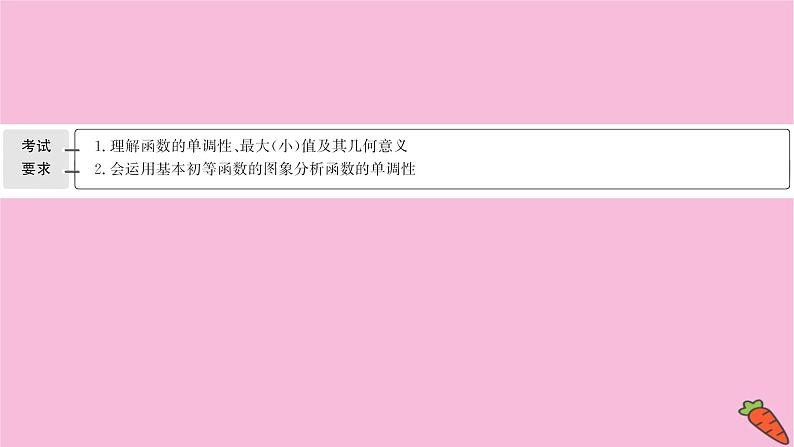 2022版高考苏教版数学（江苏专用）一轮课件：第二章 第二节 函数的单调性与最值02