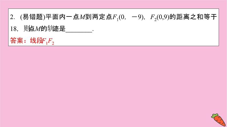 2022届新高考数学人教版一轮课件：第八章 第五节　椭圆07