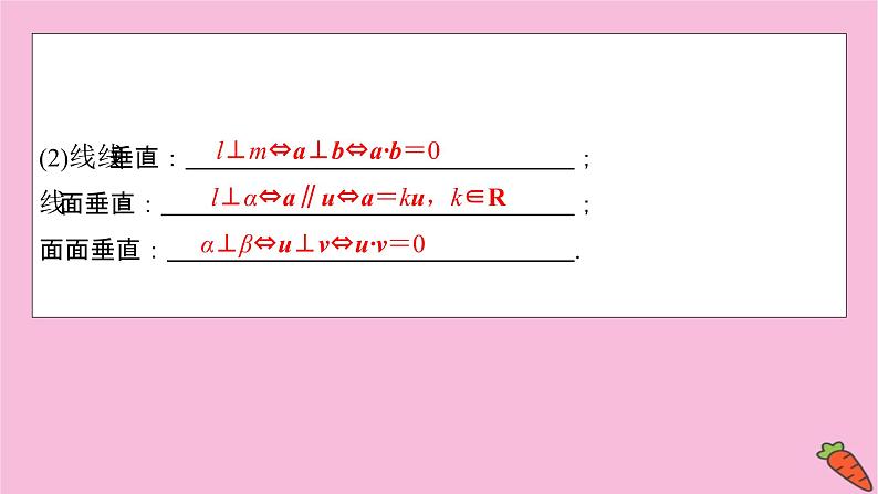 2022届新高考数学人教版一轮课件：第七章 第七节　立体几何中的向量方法04