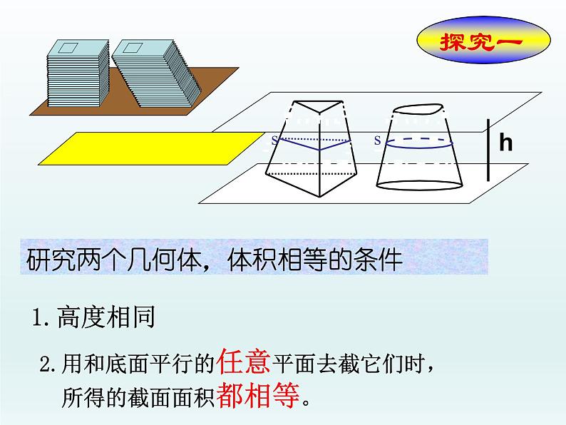 沪教版（上海）数学高三上册-15.5 几何体的体积_(1)（课件）第5页