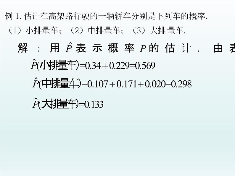 沪教版（上海）数学高三下册-18.3 统计估计_（课件）06