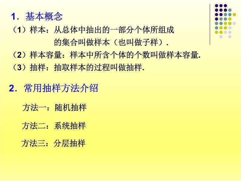 沪教版（上海）数学高三下册-18.2 抽样技术_（课件）第2页