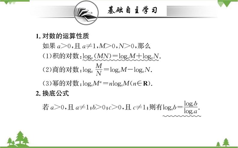 2021-2022学年新教材数学必修第一册（人教A版）课件：4.3.2+对数的运算第2页