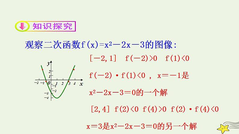 高中数学北师大版必修1 第四章 1.1 利用函数性质判定方程解的存在 课件（14张）第6页