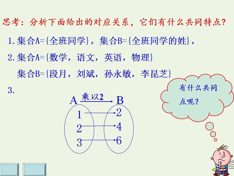 高中数学北师大版必修1 第二章 2.3 映射 课件（19张）03