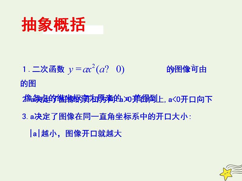 高中数学北师大版必修1 第二章 4.1 二次函数的图像 课件（21张）07