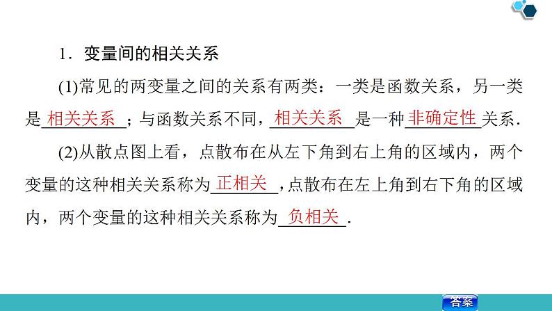 2020版一轮数学：9.4-变量间的相关关系、统计案例课件PPT第5页