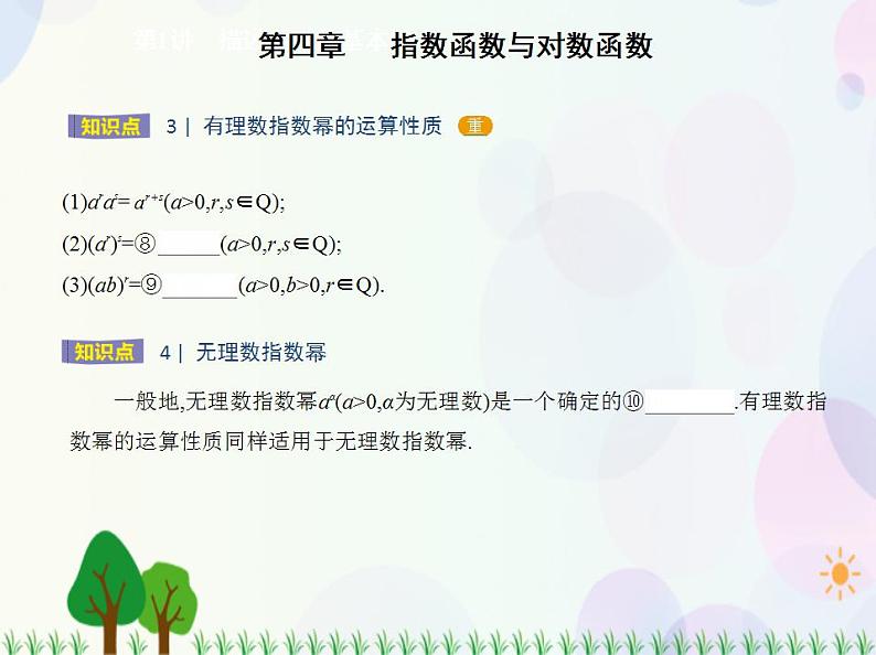 新教材2022版数学人教A版必修第一册课件：4.1　指数05