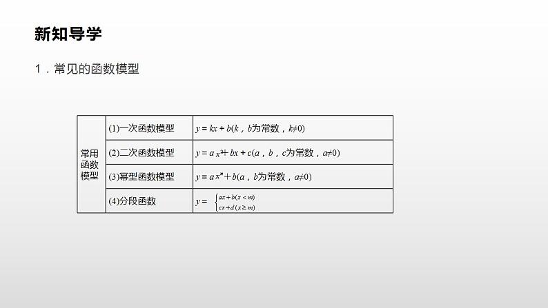人教A版（2019）高中数学必修1-3.4 函数的应用（一）课件第3页