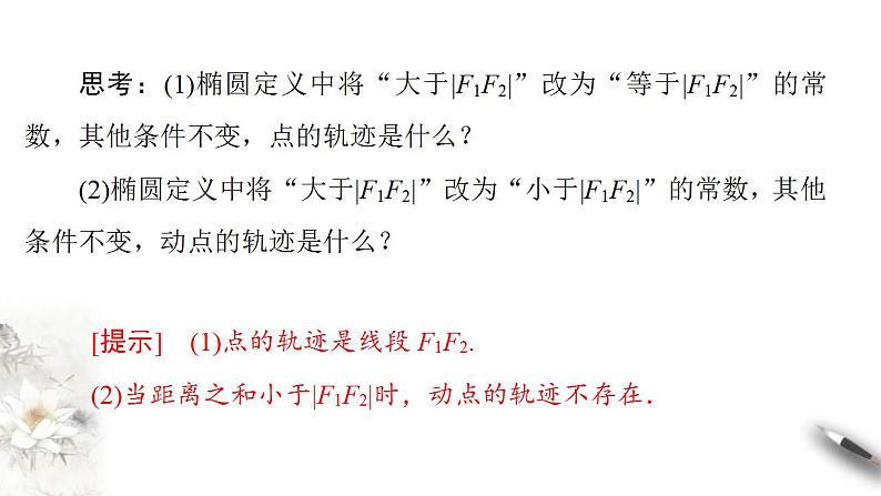 2021年人教版高中数学选择性必修第一册3.1.1《椭圆及其标准方程课件(含答案)06