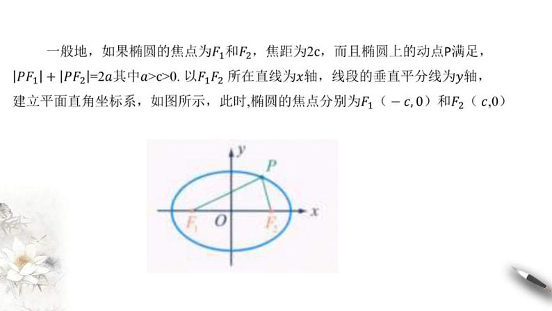 2021年人教版高中数学选择性必修第一册3.1.1《椭圆及其标准方程课件(含答案)08