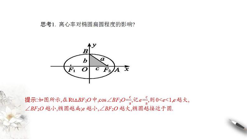 2021年人教版高中数学选择性必修第一册3.1.2《椭圆的简单几何性质（1）课件(含答案)第6页