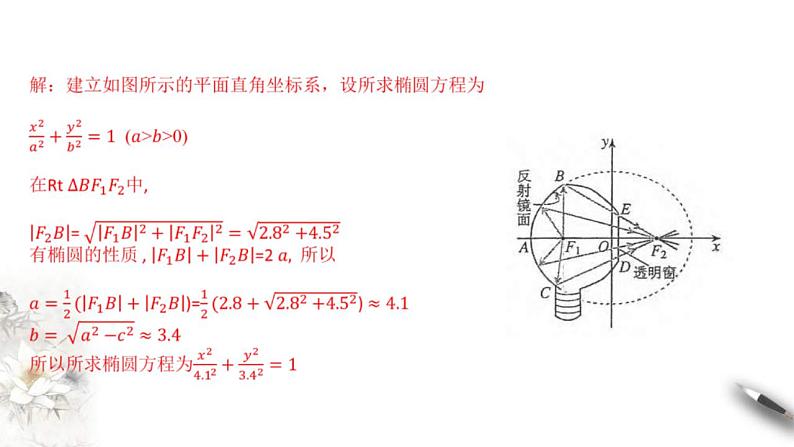 2021年人教版高中数学选择性必修第一册3.1.2《椭圆的简单几何性质（2）课件(含答案)第6页