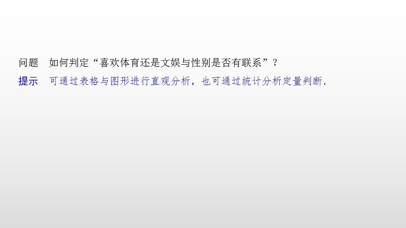 人教A版高中数学选择性必修第三册同步课件8.3.2《独立性检验》第4页