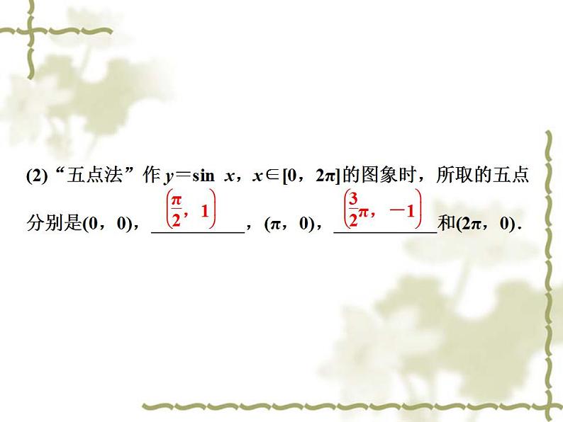 高中数学人教B版必修4 1.3.1第1课时正弦函数的图象与性质 课件（33张）04