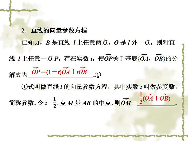 高中数学人教B版必修4 2.2.1 平面向量基本定理 课件（37张）第6页