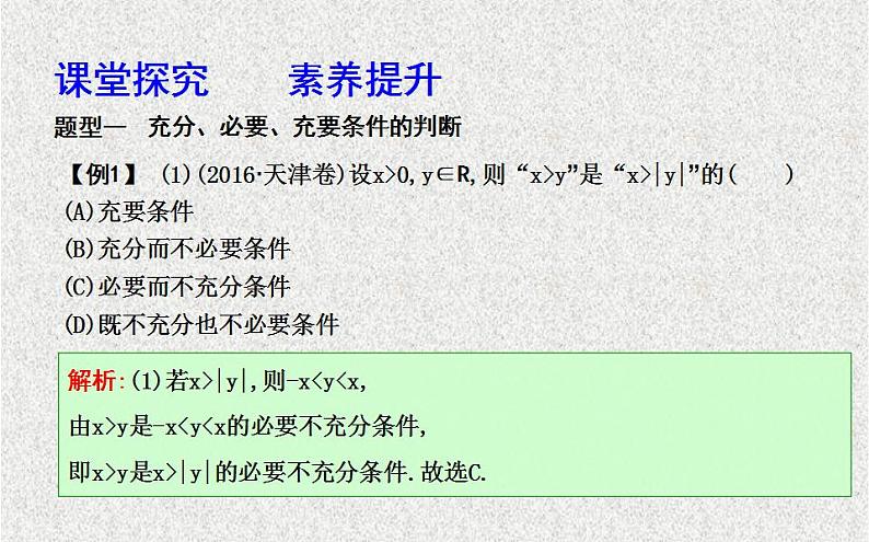 高中数学人教B版选修1-1 充分条件与必要条件 .. 充要条件 课件（21张）第7页