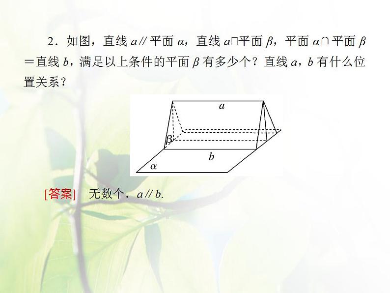 高中数学北师大版必修二 直线与平面平行的性质 课件（20张）08