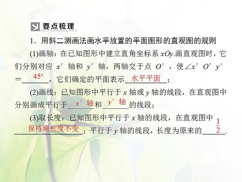 高中数学北师大版必修二 直观图 课件（32张）第4页