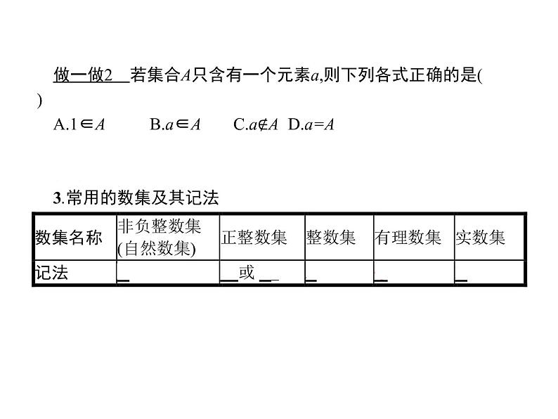 高中数学第一章集合与函数概念1.1.1集合的含义与表达课件1新人教A版必修107