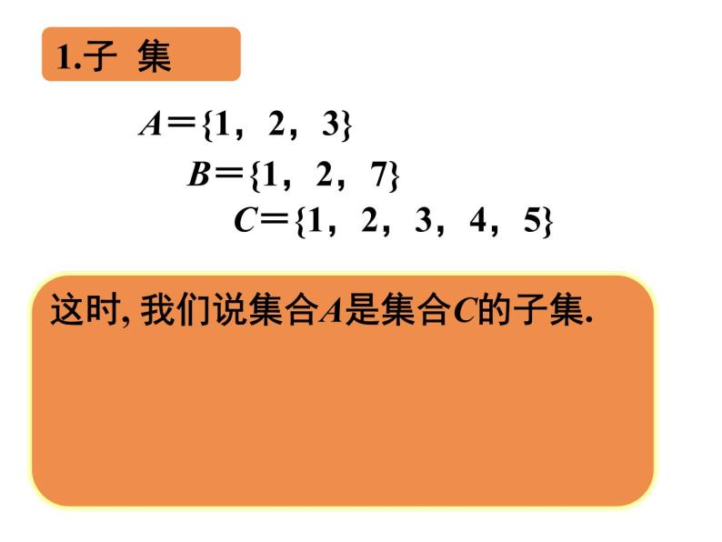 高中数学第一章集合与函数概念1.1.2集合间的基本关系课件1新人教A版必修108