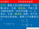 新版(数学)4.3.1_空间直角坐标系课件(人教a版高一必修2)2