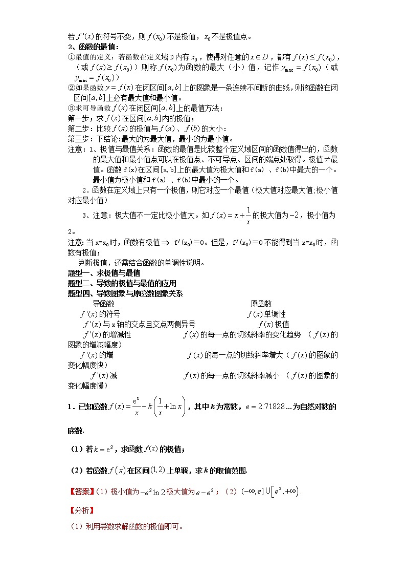 专题25导数知识点与大题16道专练（中档题）（解析版）-备战2022年高考数学大题分类提升专题学案第3页
