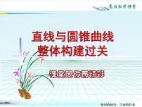 40直线与圆锥曲线整体构建过关课件PPT