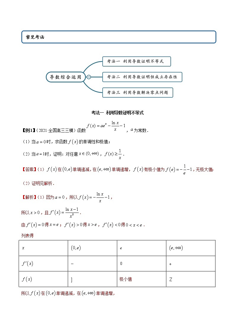 4.6 导数的综合运用（精讲）（解析版）第2页