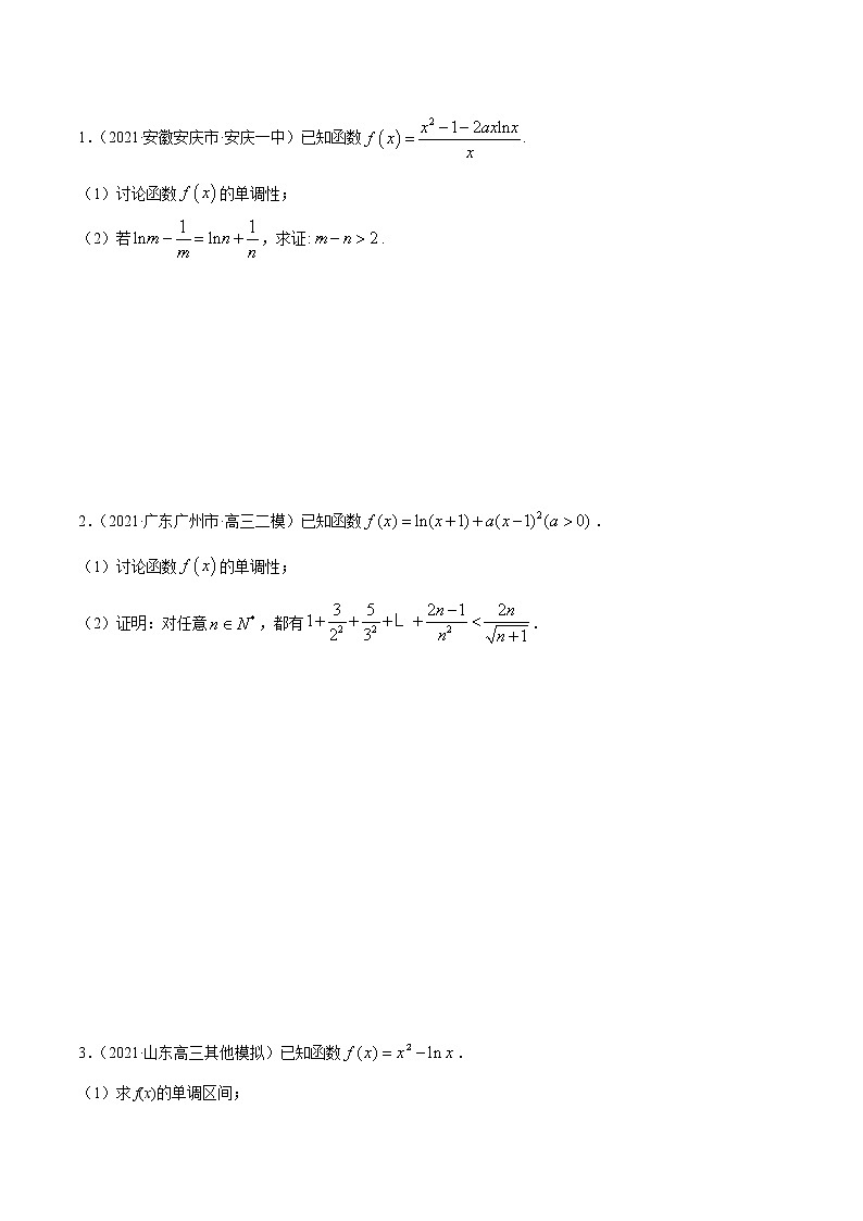4.6 导数的综合运用（精讲）（原卷版）第3页