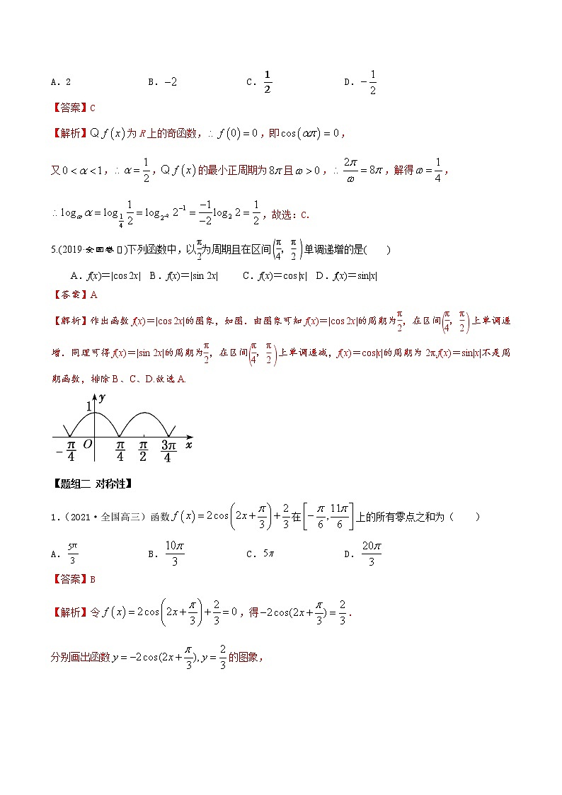 5.4 三角函数的性质（精练）（解析版）第2页