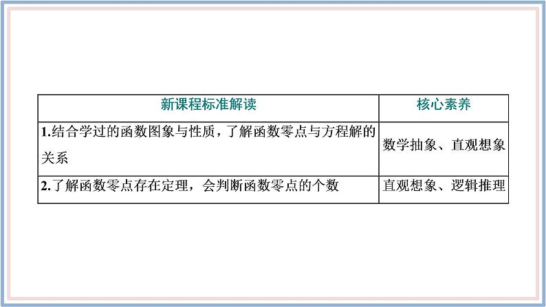 人教A版（2019）数学必修 第一册 4.5.1　函数的零点与方程的解 PPT课件03
