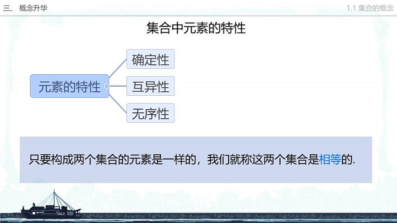 人教A版（2019）数学必修 第一册1.1 集合的概念 PPT课件06