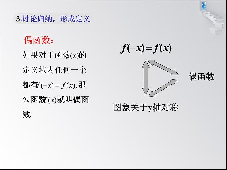 2020—2021学年人教版高一数学《1.3.2函数的奇偶性》课件(23张PPT）08