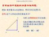 人教版高一数学必修四 2.2  平面向量的线性运算课件课件（共19张PPT）