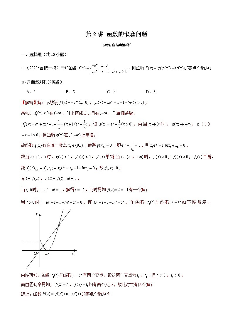 第2讲 函数的嵌套问题（解析版）第1页