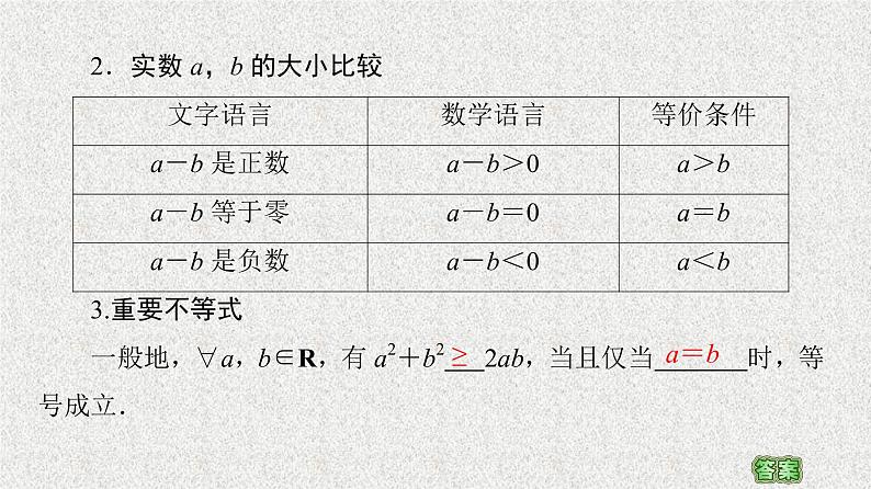 2020-2021学年高中数学新人教A版必修第一册   2.1第1课时不等关系与不等式   课件（38张）07