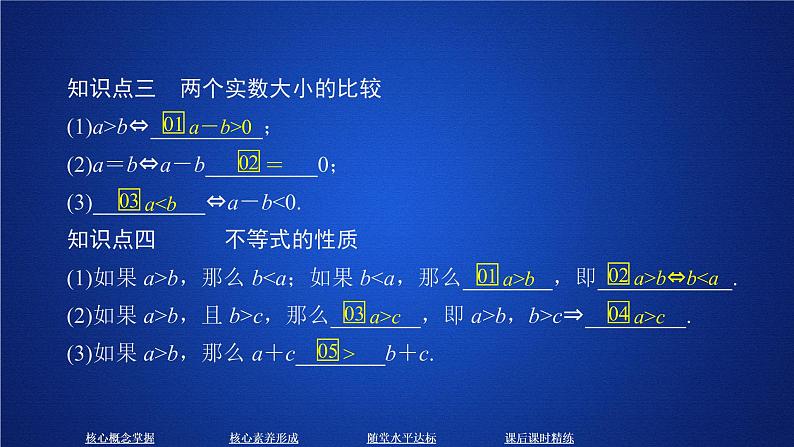 2020-2021学年高中数学新人教A版必修第一册 2.1 等式性质与不等式性质 课件（45张）第5页