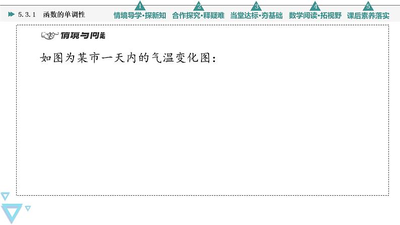 2021年人教A版 (2019)数学选择性必修 第二册：5.3.1函数的单调性 课件PPT04