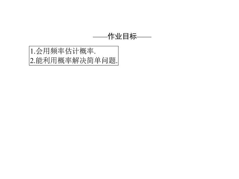 2021年高中数学新人教A版必修第二册　10.3频率与概率　课件第2页