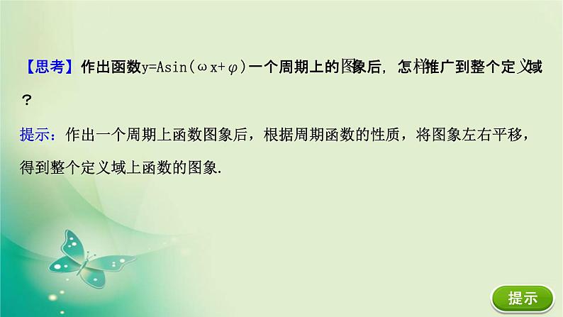 2020-2021学年高中数学新人教A版必修第一册 5.6.2 函数y=Asin(ωx φ)(二) 课件（45张）第5页