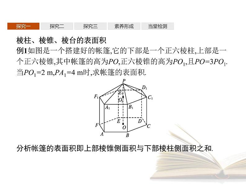 2021年高中数学新人教A版必修第二册　8.3.1棱柱棱锥棱台的表面积和体积　课件第7页