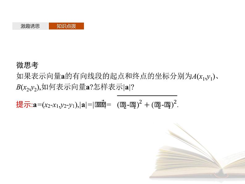 2021年高中数学新人教A版必修第二册　6.3.5平面向量数量积的坐标表示　课件07