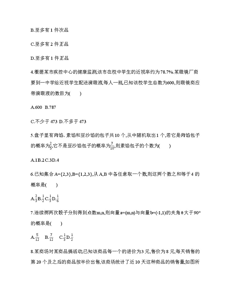 第15章 概率达标检测第2页