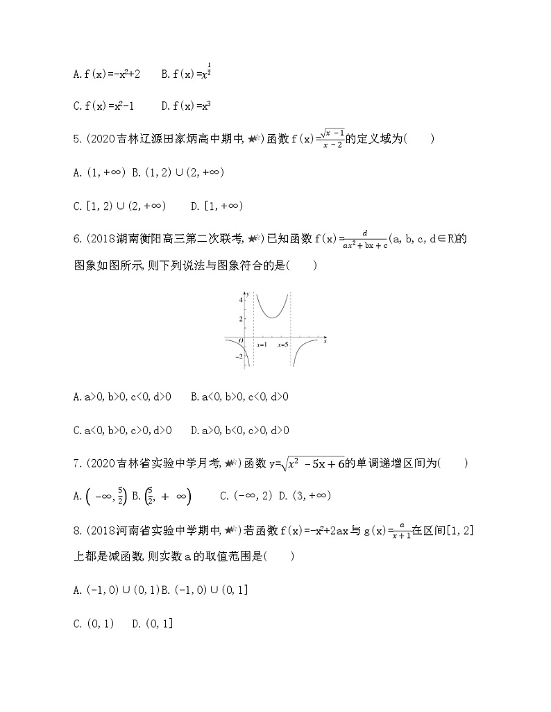 专题强化练3　函数02