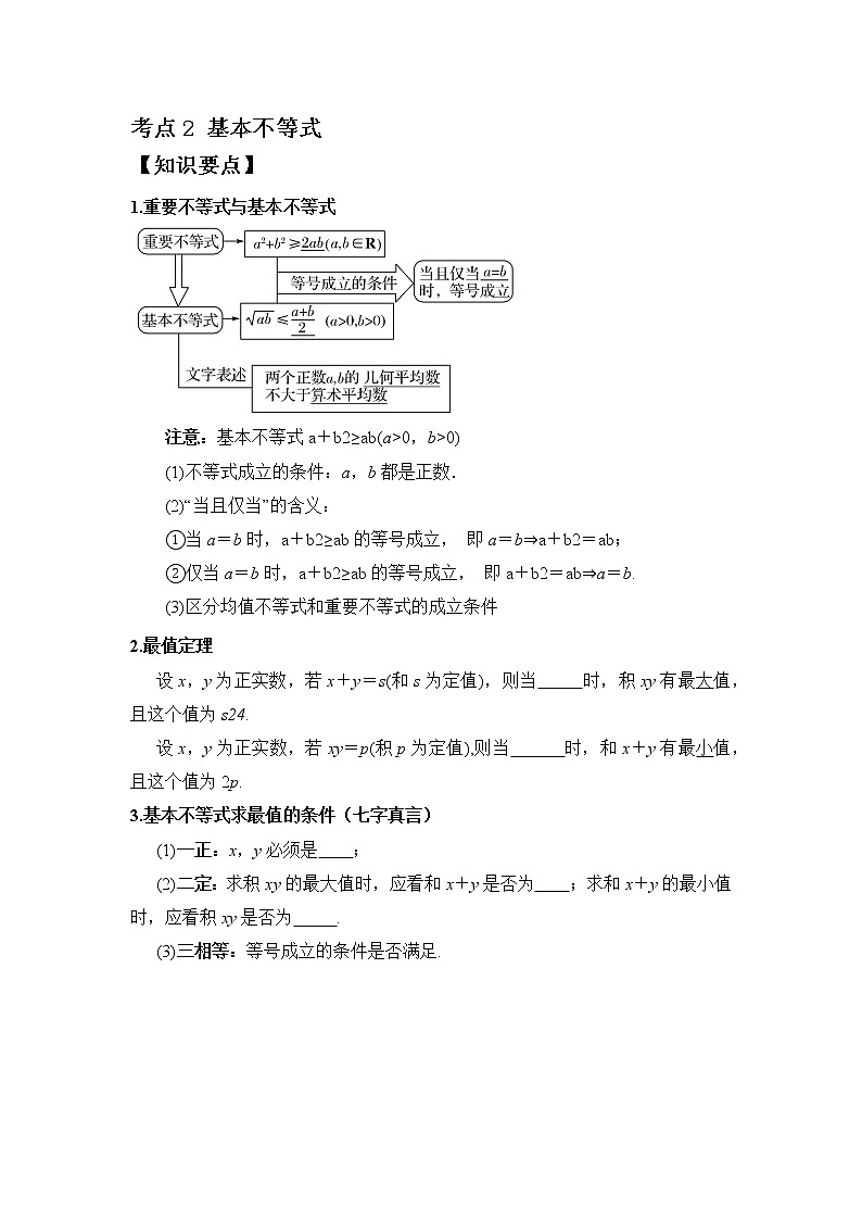 第二章一元二次函数、方程和不等式学案03